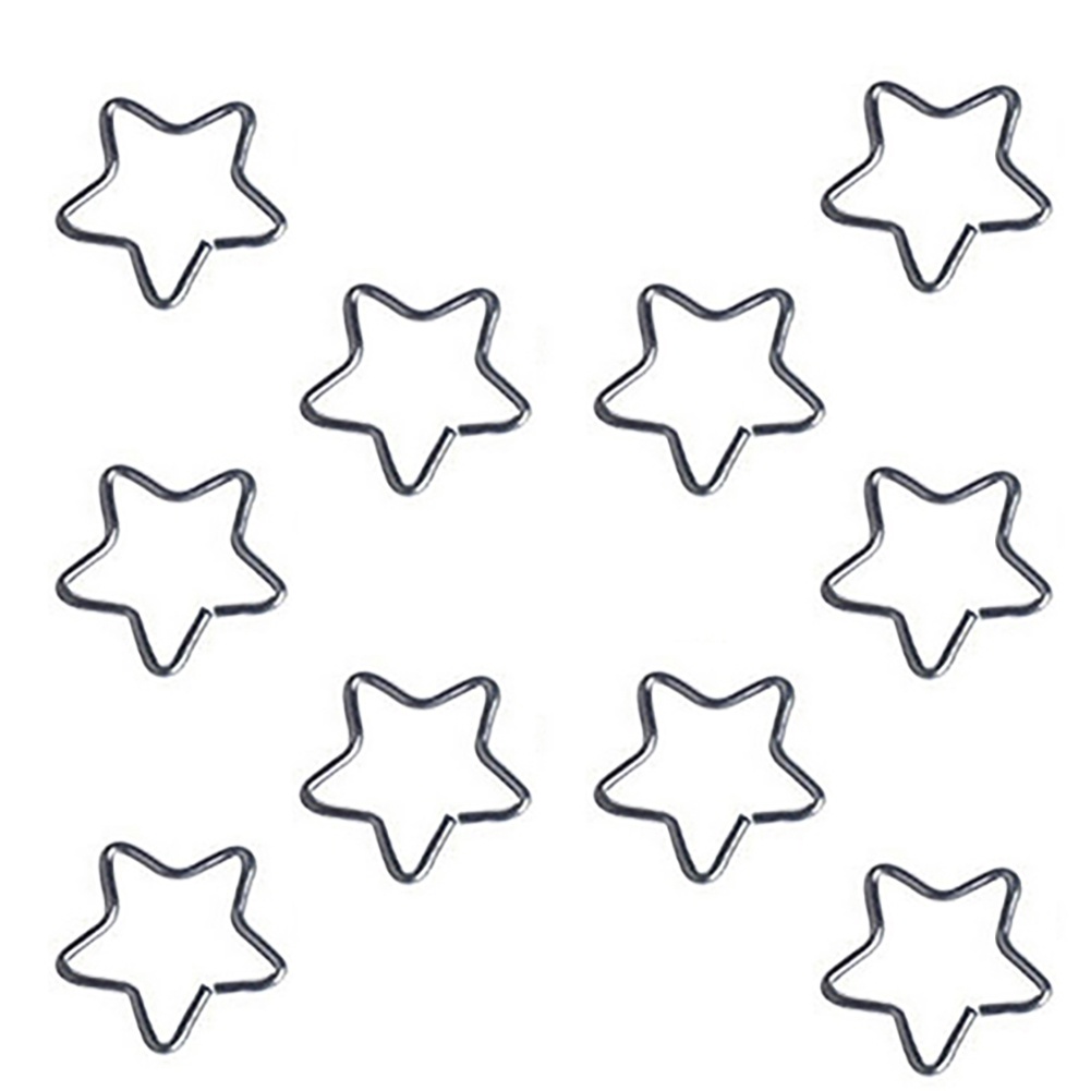 Bộ 10 đôi khuyên tai hình trái tim/ ngôi sao thiết kế xinh xắn cho nữ