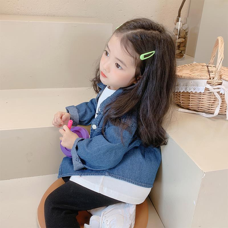 Áo Sơ Mi Denim Mỏng Phong Cách Mới 2022 Cho Bé Gái