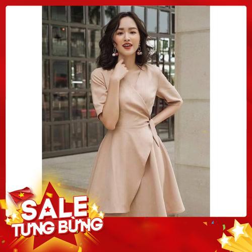 ĐẦM BE HÀNG THIẾT KẾ K083 - SHOP RUBY (Hàng may thiết kế ,ảnh thật shop tự chụp)