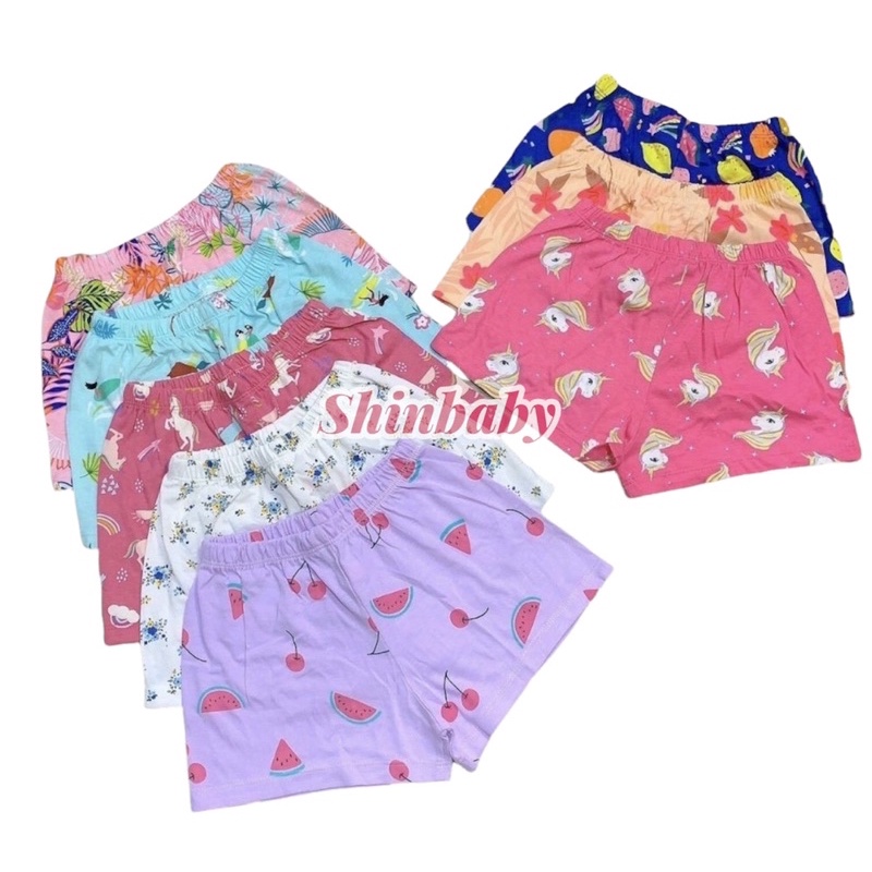 (23-48kg) Set 10 quần đùi size đại cho bé họa tiết dễ thương, chất vải cotton xuất xịn mát mịn co giãn thoải mái