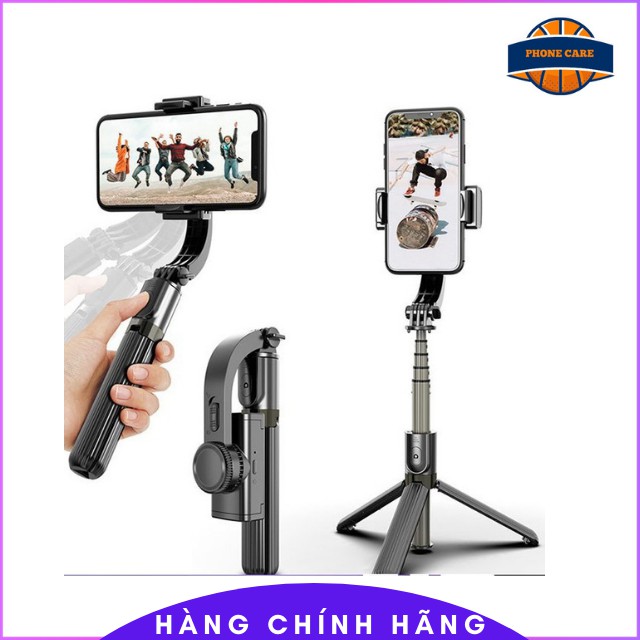 Gậy Chụp Hình Tích Hợp Gimbal Chống Rung Gimbal L08 Có Bluetooth