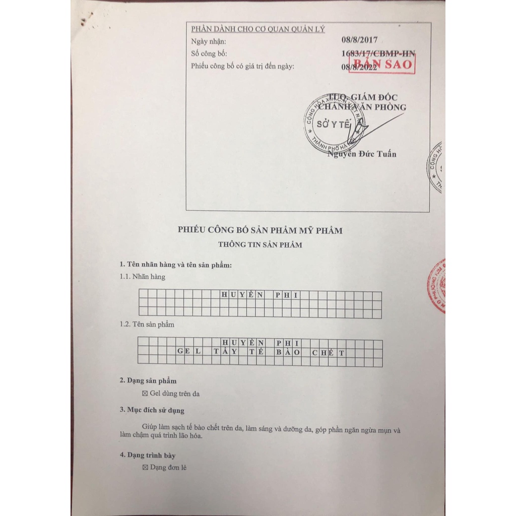 Tẩy Tế Bào Chết Huyền Phi Tẩy Da Chết An Toàn Thành Phần Thiên Nhiên | BigBuy360 - bigbuy360.vn