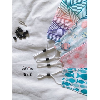 5 cặp nút chặn khẩu trang, giúp điều chỉnh khẩu trang to nhỏ theo khuôn mặt - dành cho trẻ em và người lớn