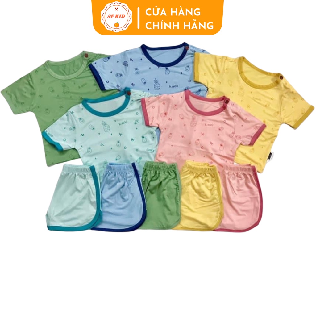 Bộ Quần Áo Trẻ Em Cộc Tay Trái Dứa AF KID cho bé trai bé gái, chất thun lạnh cao cấp siêu mềm siêu mát