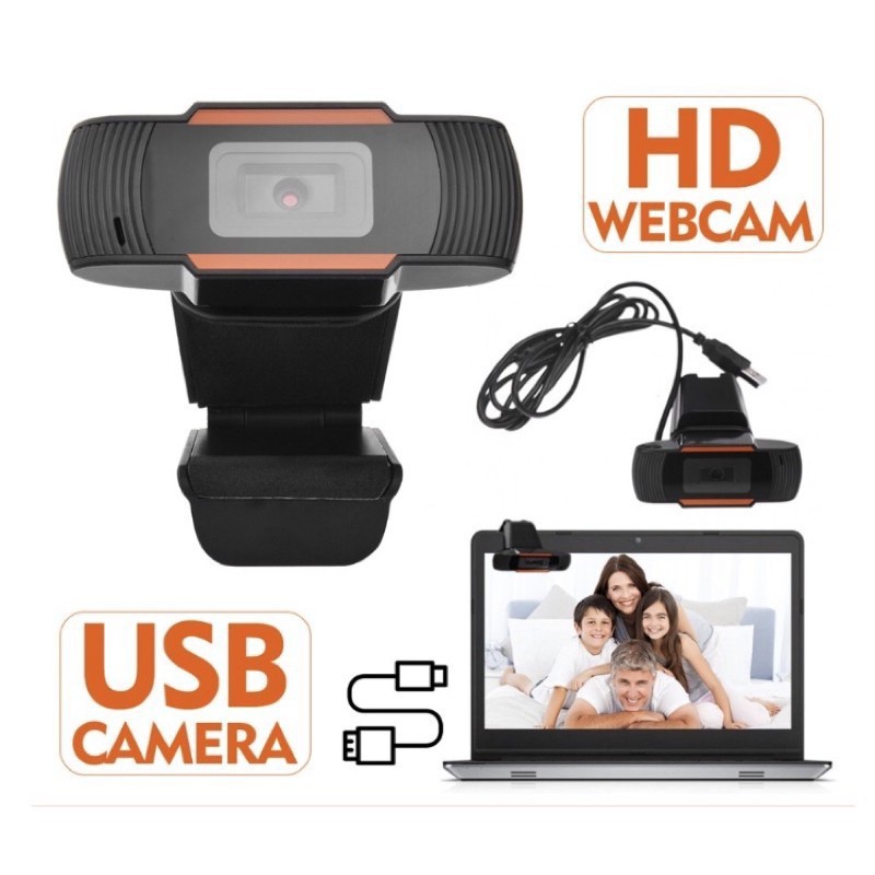 Webcam Hd Mini Xoay Được 720 Pixels Cho Pc Laptop