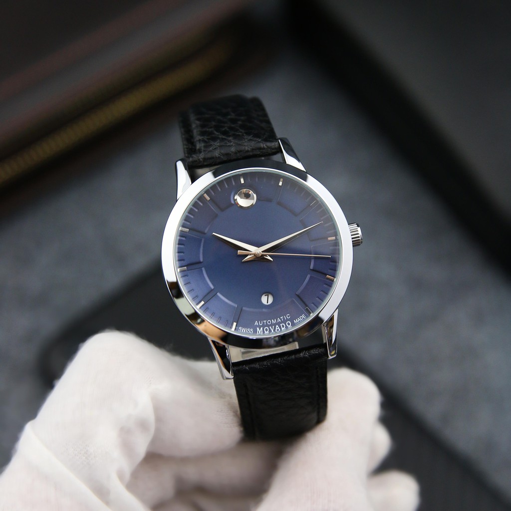 Đồng Hồ - Đồng Hồ Nam Movado - Dây Da Cao Cấp - Máy Pin Kim Trôi - Kiểu Dáng Sang Trọng - Bảo Hành 12 Tháng | BigBuy360 - bigbuy360.vn