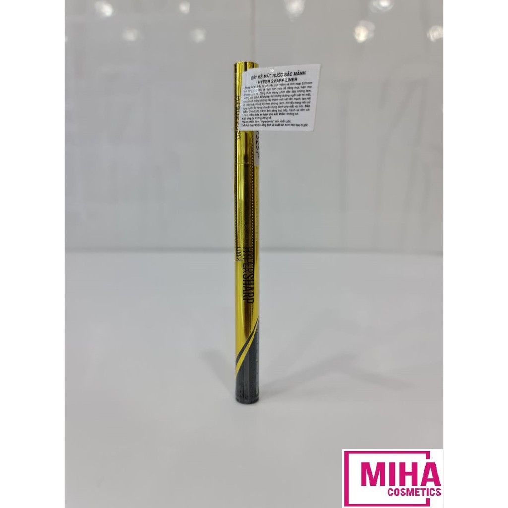 Bút Kẻ Mắt Nước Sắc Mảnh 0.01mm Maybelline Hyper Sharp Liner Màu Đen