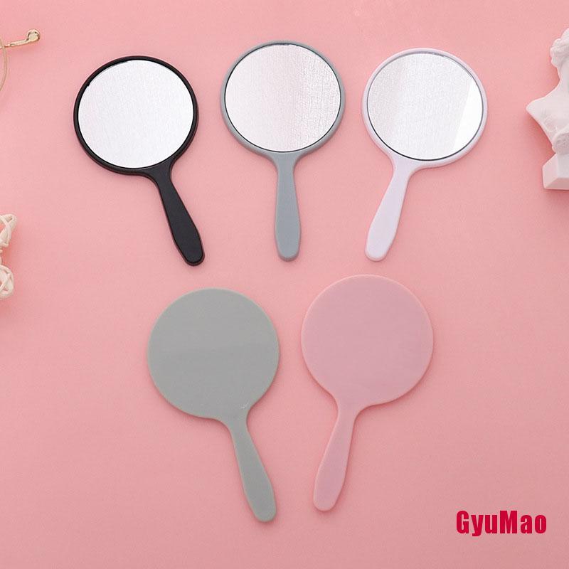 Gương Trang Điểm Hình Tròn Có Tay Cầm Tiện Dụng