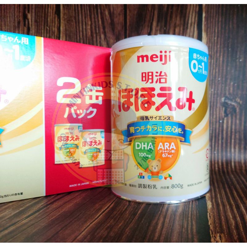 SỮA BỘT MEIJI NHẬT BẢN 0-1 LON 800g