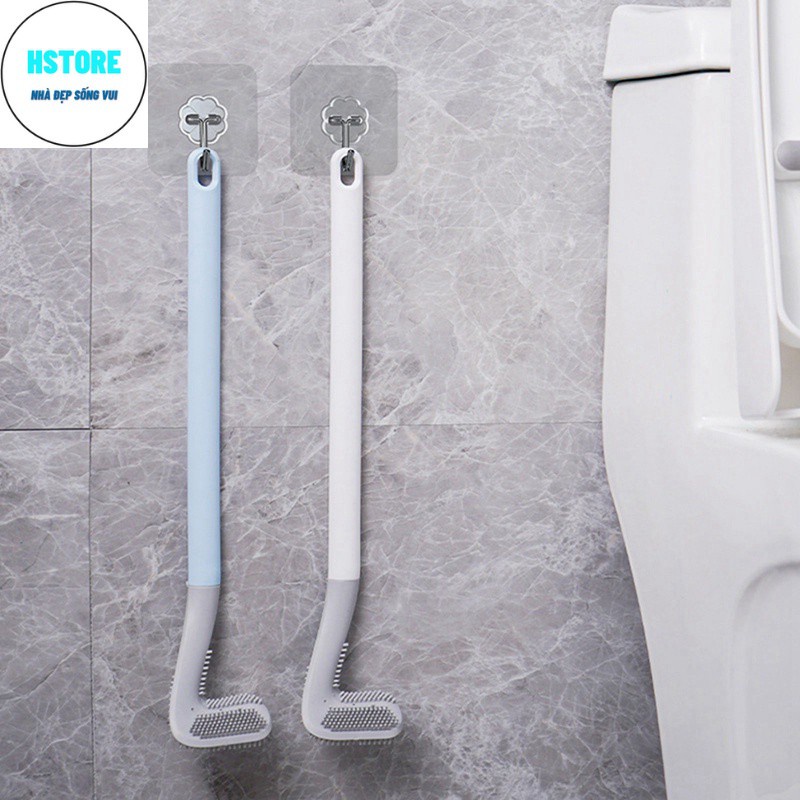 Bộ 3 Chổi Cọ Nhà Vệ Sinh, Cây Cọ Toilet Bồn Cầu Bằng SiliCon Tiện Lợi