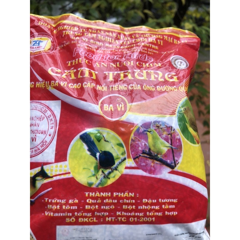 Cám trứng Ba Vì  thưc ăn chim cảnh
