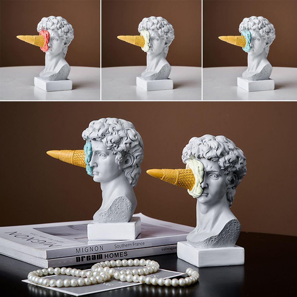 LAKAMIER Mô Hình Tượng David Bằng Nhựa Resin Trang Trí Bàn Tiệc Cưới