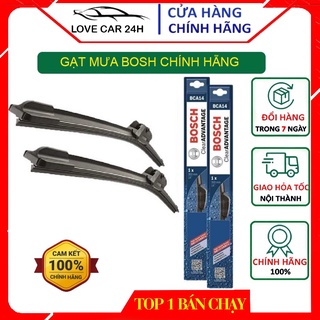 Gạt mưa ô tô silicon gạt mưa bosch loại thân mềm không xương cao cấp