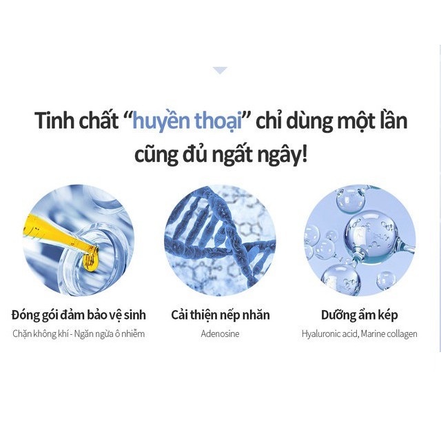 Combo 10 Ống Tế Bào Gốc Dưỡng Ẩm , Tái Tạo Làn Da Eldas Eg Tox Program Ampoule x10