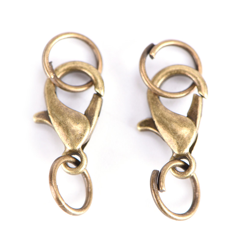 Set 20 Móc Tôm Hùm Bằng Hợp Kim Làm Trang Sức DIY