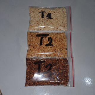 Gạo rang để làm tranh gạo - gạo tấm.