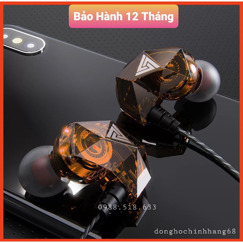 Tai Nghe Chơi Game Qkz Ak2 Pro , Tai Nghe Gaming Pubg Và Game Khác, Âm Thanh Super Bass, Dây Chống Rối, Có Mic Đàm Thoại