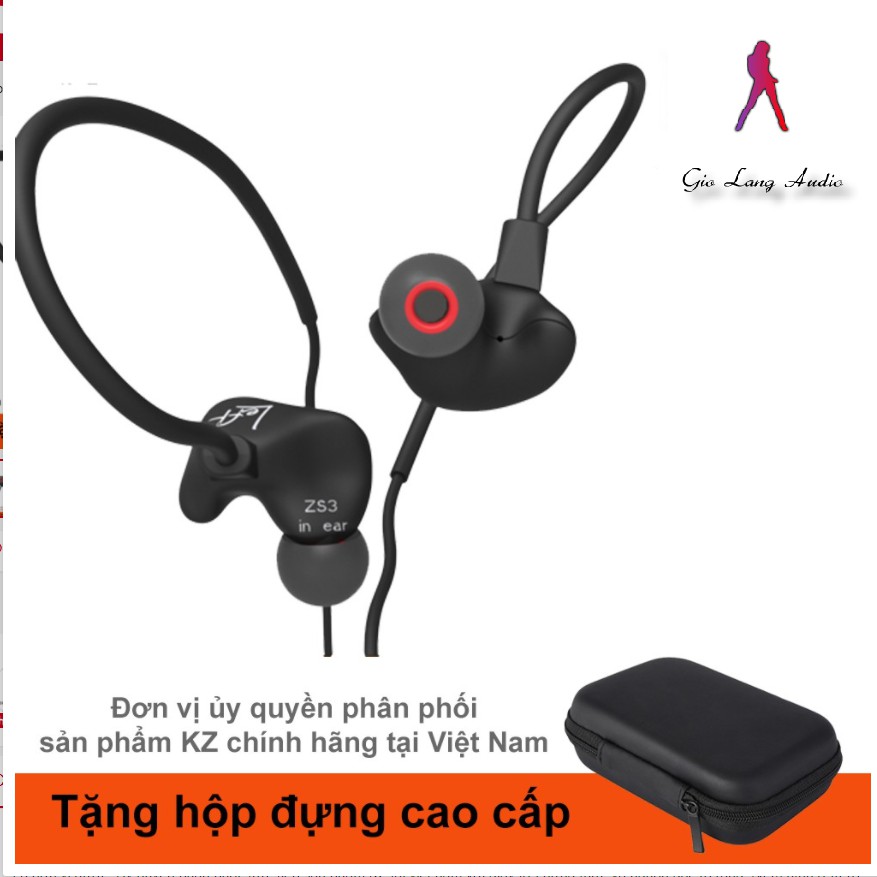 Tai Nghe nhét tai KZ ZS3 có micro hàng chính hãng