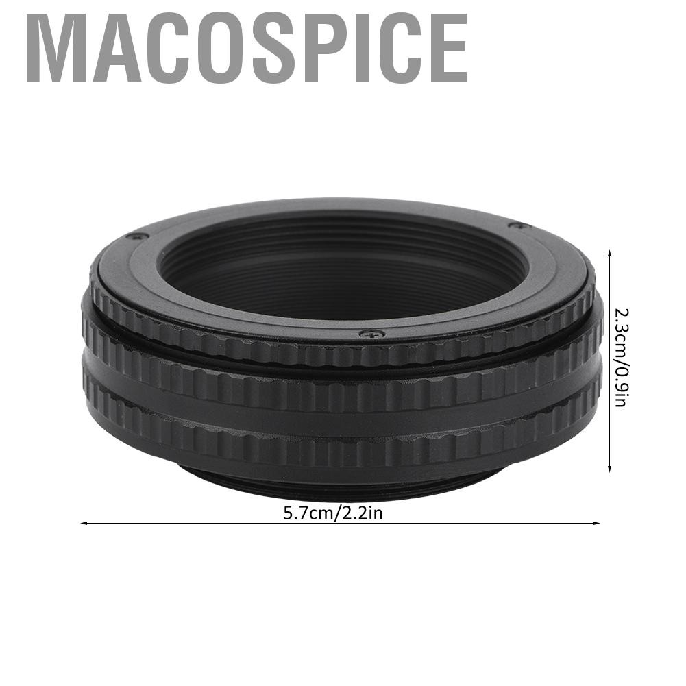 Ngàm Chuyển Đổi Macospice M42 Sang 17-31mm Macro Tube 17-30