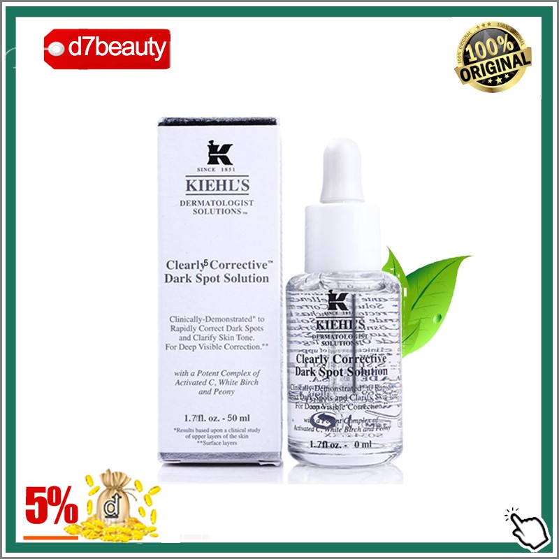 [50ml] Kiehl’s Clearly Corrective Dark Spot Solution Tinh chất sáng da, xóa thâm