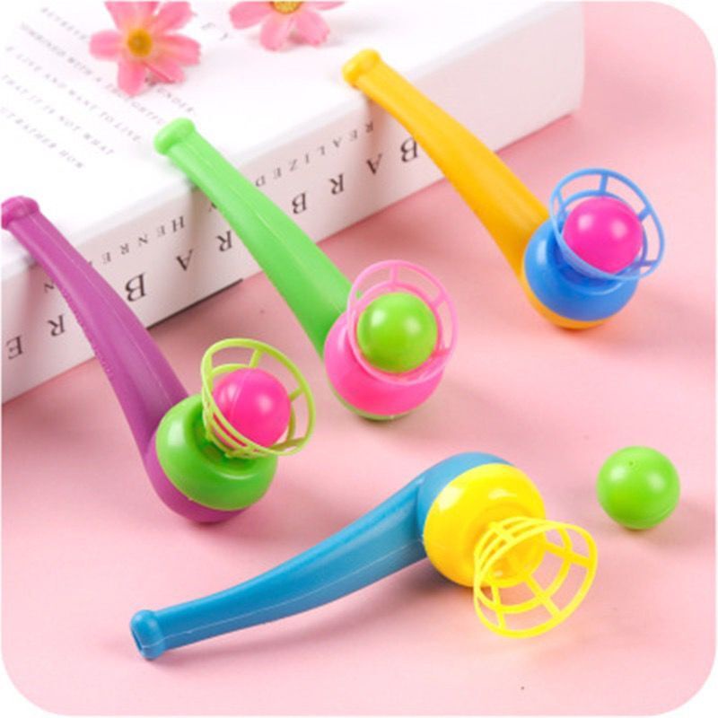Bộ đồ chơi thổi bóng bằng nhựa kiểu cổ điển thú vị dành cho các bé