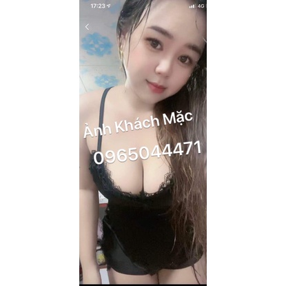 Đồ ngủ sexy 3 món hai dây quần đùi có mút kèm áo choàng lụa satin cao cấp | BigBuy360 - bigbuy360.vn