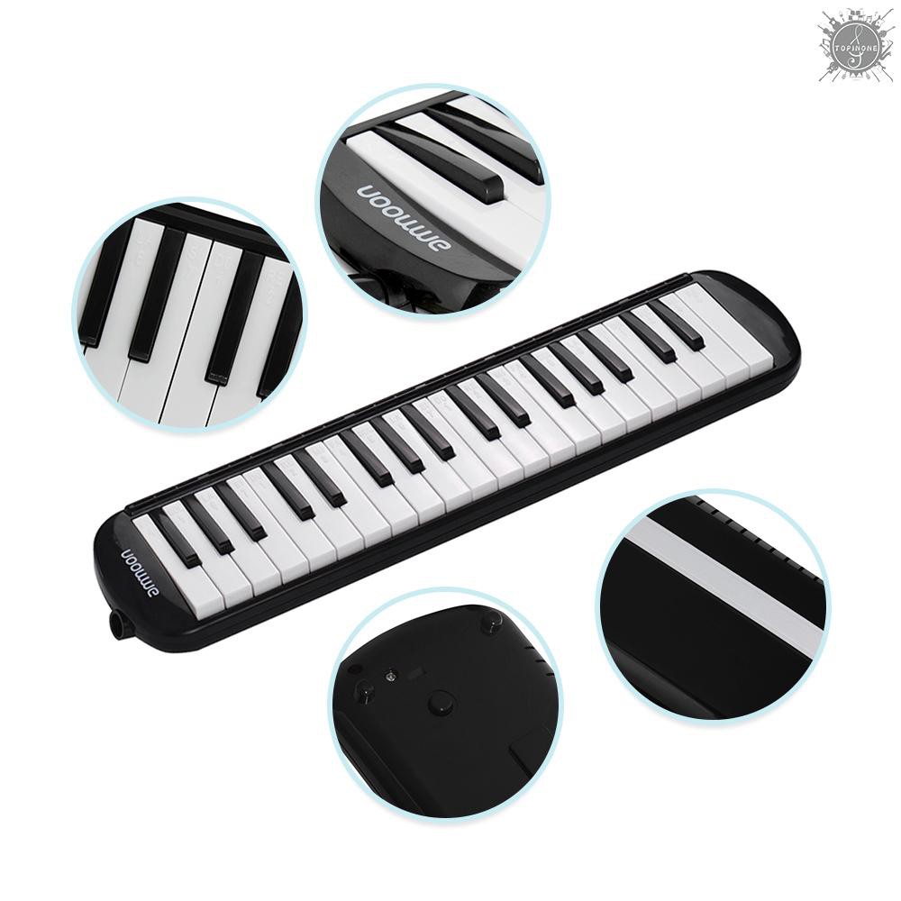 Đàn Melodica Ammoon 37 phím kèm ống thổi + khăn lau + túi đựng cao cấp