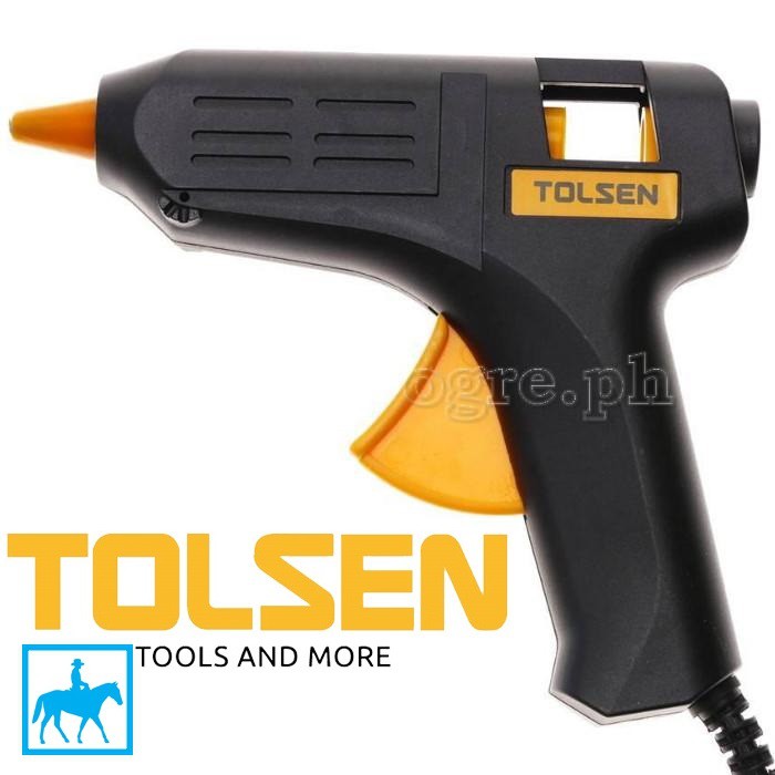Súng Bắn Keo Điện Keo Đèn Cầy TOLSEN 79105 Tặng 10 Cây Keo