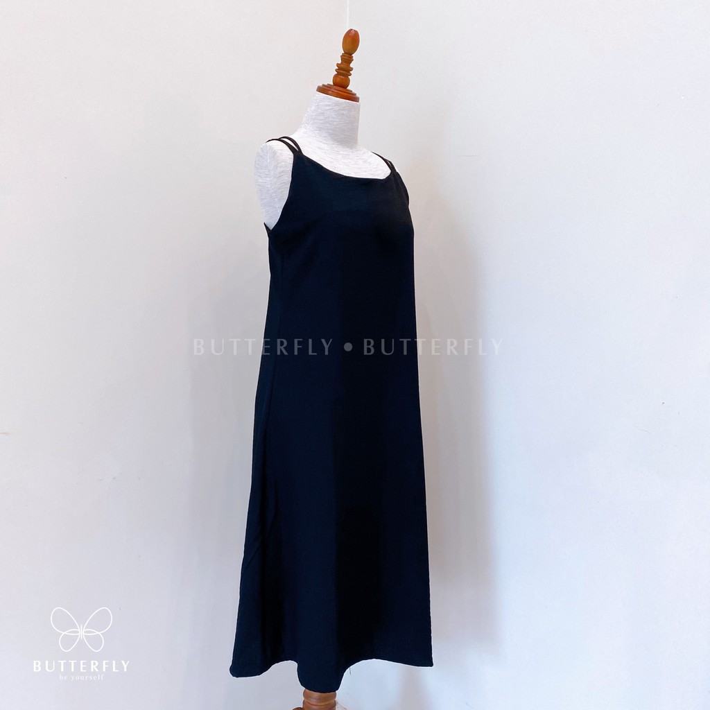 [Mã WAMT1505 giảm 10K đơn 0K] Váy đầm nữ đẹp dây đan lưng BUTTERFLY, maxi đũi dáng suông | BigBuy360 - bigbuy360.vn