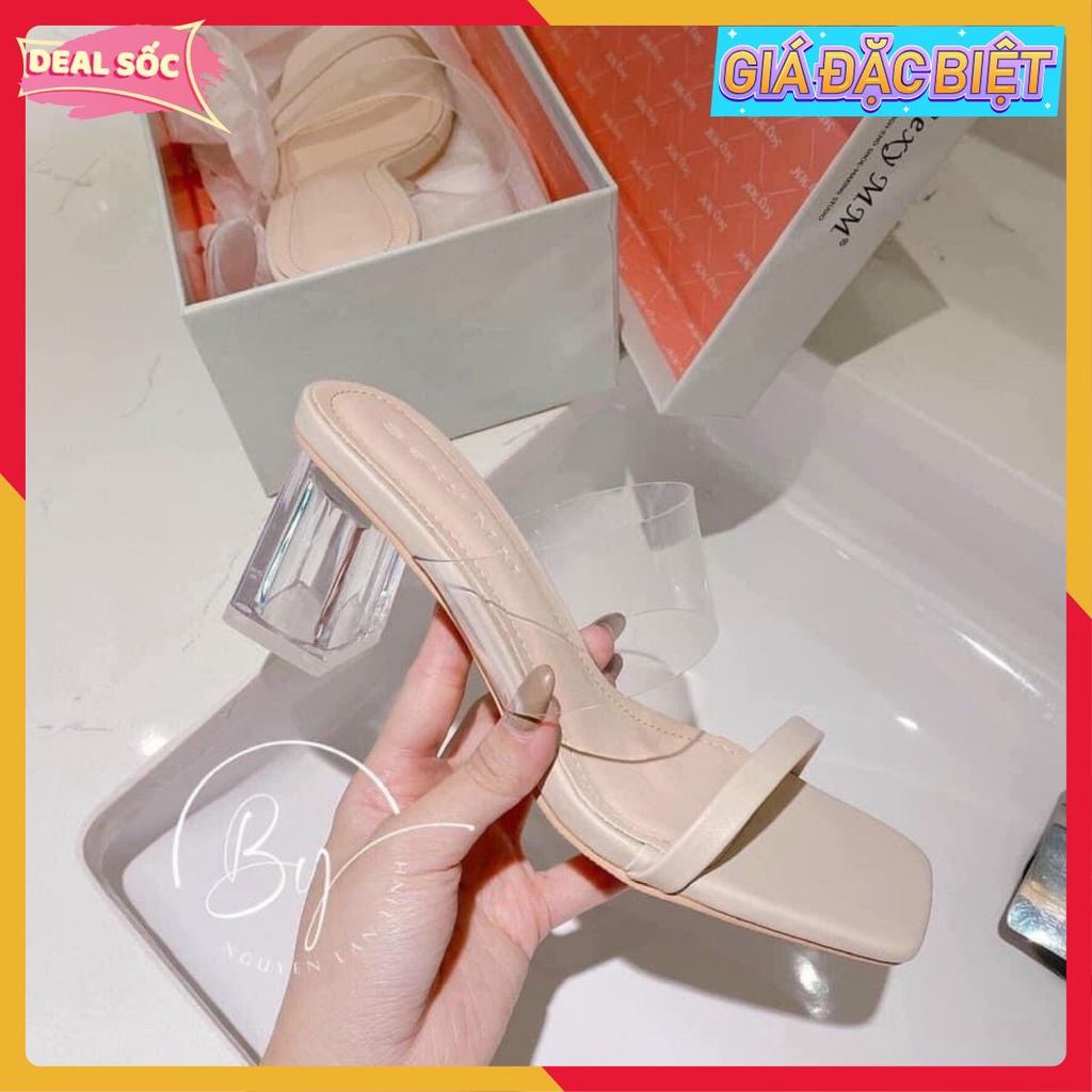 [GIÁ XƯỞNG] Guốc cao gót quai mika mã L110