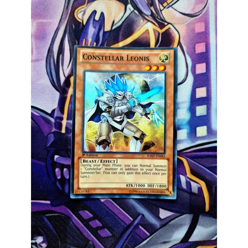 Thẻ Bài Yugioh Monster Constellar Leonis - HA07-EN043 - Super Rare 1st Edition