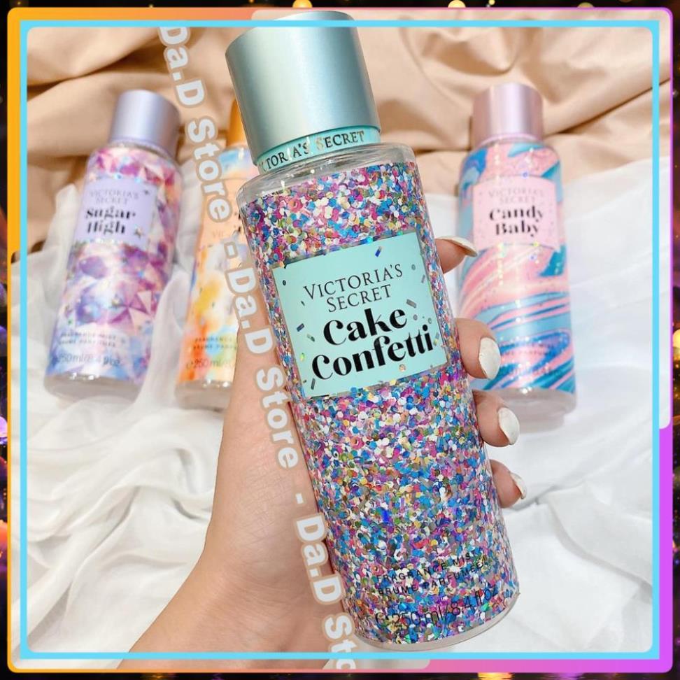 Body Mist 🍭 FREEShip Đơn 250k 🍭 Xịt Toàn Thân VICTORIA'S SECRET 250ML - Chính Hãng - Xịt Thơm Body Mist Hương Hoa Quả