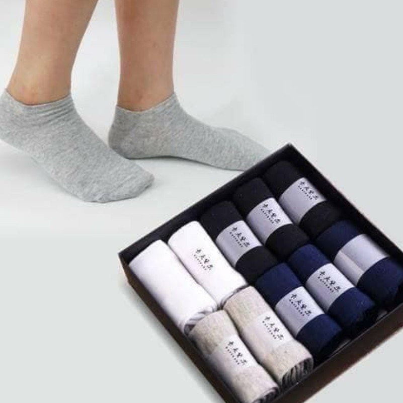 HỘP 10 ĐÔI TẤT CHỐNG THỐI NAM