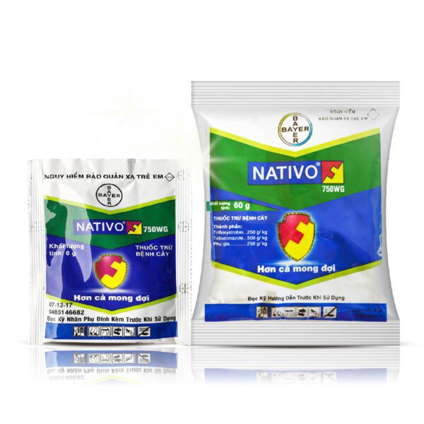 Thuốc trừ nấm bệnh Nativo 750WG – Đặc trị thán thư, phấn trắng hiệu quả