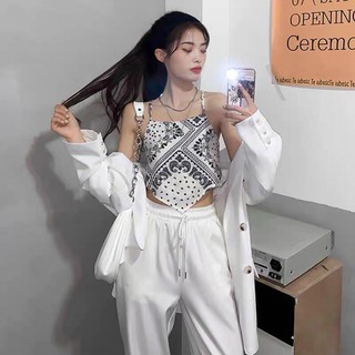 Áo 2 dây yếm lụa khăn cột nơ sau