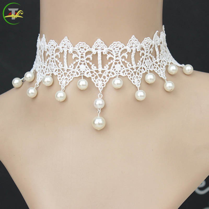 Vòng Cổ Choker Ren Handmade Phong Cách Gothic Quyến Rũ My