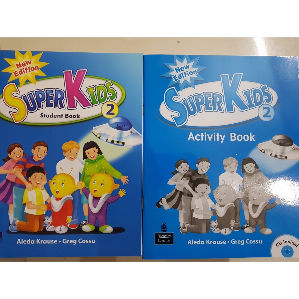 Bộ 2 quyển Super Kids 2 ( Student Book + Activity Book)