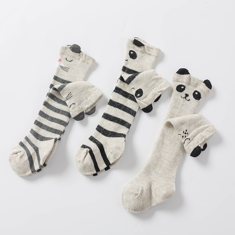 TAT 82 : Set 3 Đôi tất lưới dài cho bé cực xinh