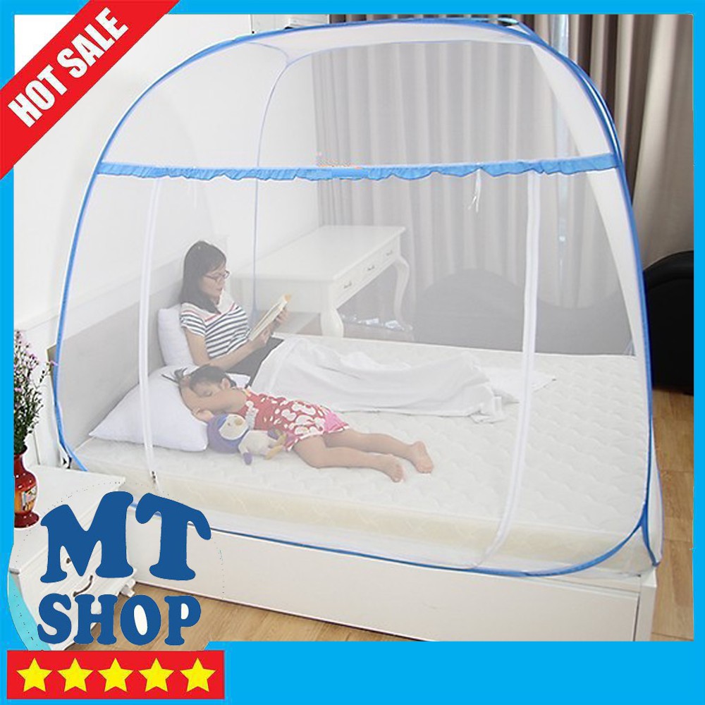 [ xả kho giá sốc] Màn chụp đỉnh rộng đủ kích thước 1m6x2m, 1m8x2m, 2m2x2m