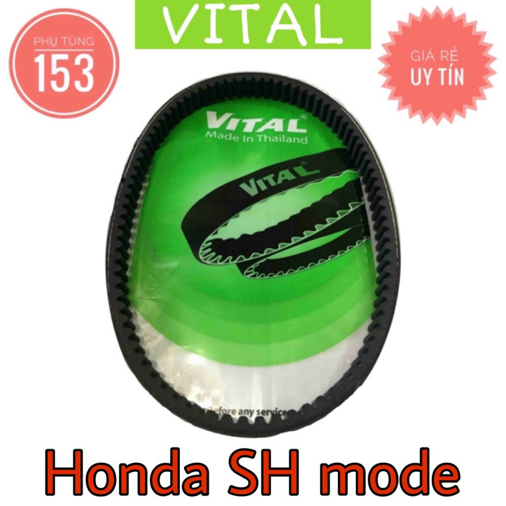 Dây Curoa Sh Mode hiệu Vital (Thái Lan) - Dây curoa xe tay ga - PHỤ TÙNG 153