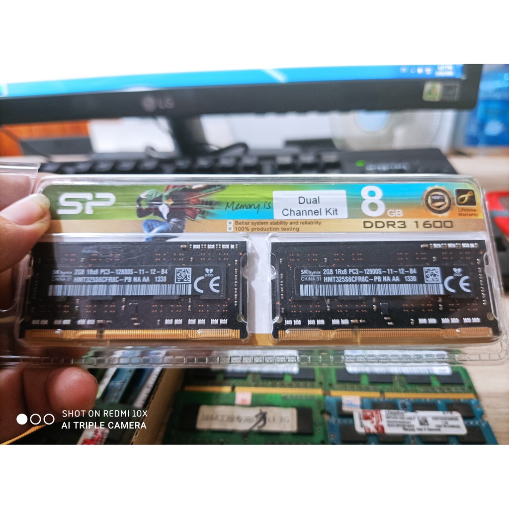 Ram Laptop DDR3 2GB Bus 1600 Sam/Hynix/Kingston