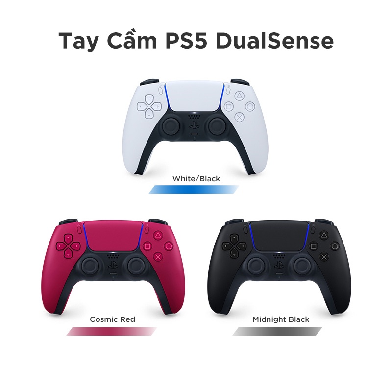 Tay cầm PS5 chơi game Dualsense Controller Playstation 5 chính hãng (Màu Trắng, Đen, Đỏ) | BigBuy360 - bigbuy360.vn