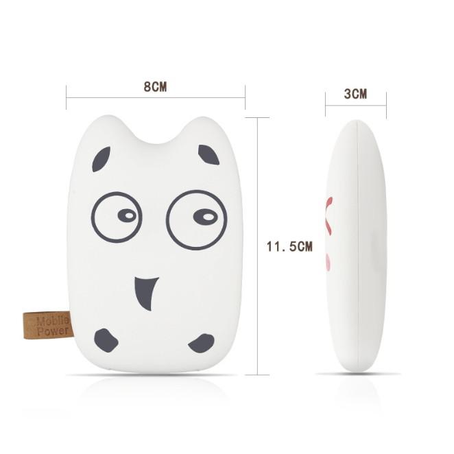 Bán Sạc Dự Phòng💥BH 1 Năm💥Pin Sạc Dự Phòng 10000 mAh Cute Đáng Yêu Dung Lượng Cao Nhỏ Gọn Vô Cùng Tiện Ích Siêu rẻ