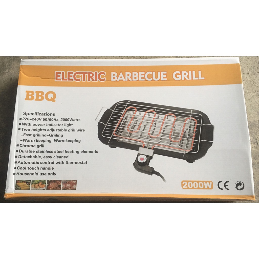 (hàng loại 1) BẾP NƯỚNG ĐIỆN KHÔNG KHÓI ELECTRIC BARBECUE GRILL MẪU 2021