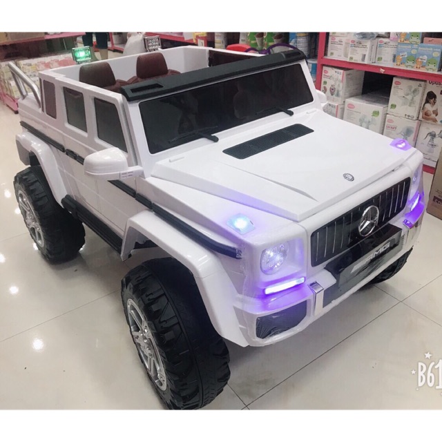 Ô tô điện trẻ em siêu sang Mercedes AMG G65 (4 động cơ khoẻ, 2 chỗ ngồi