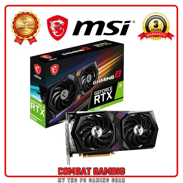 Card Màn Hình MSI RTX 3060 GAMING X 12GB GDDR6