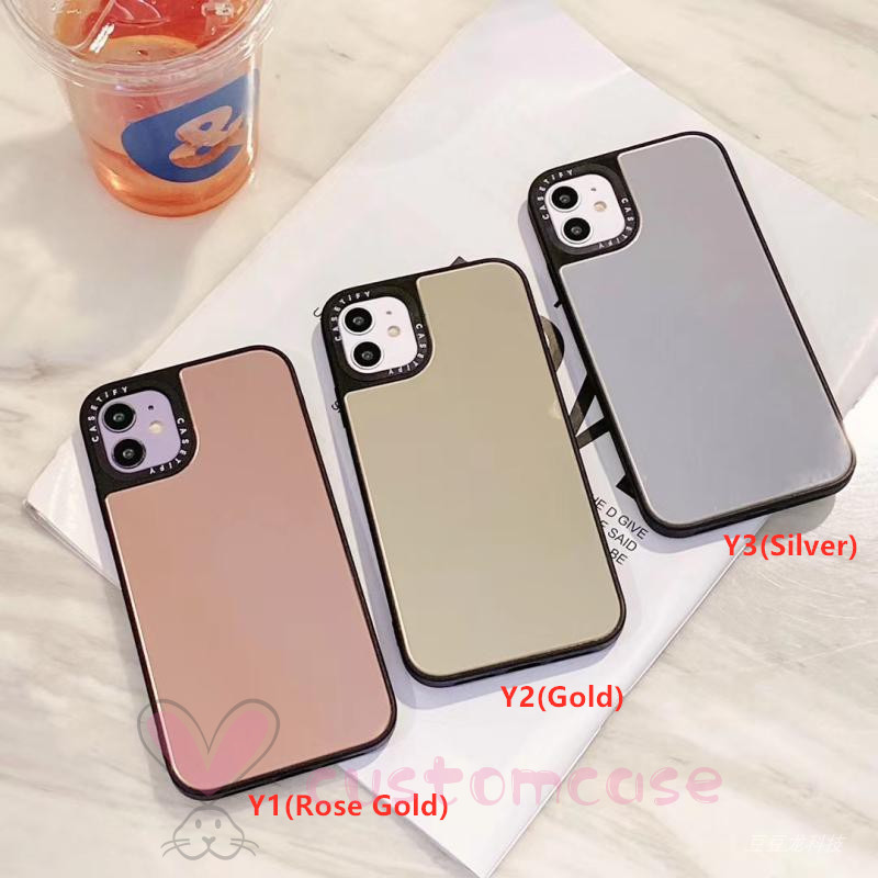 CASETiFY Rear Case Mirror Effect For iPhone XR  X XS XSMAX iPhone 6 6s  7 8 plus iPhone 11 11pro 11promax