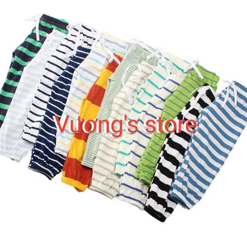 [size 5kg-30kg]quần chục cotton kẻ cho bé mềm mịn
