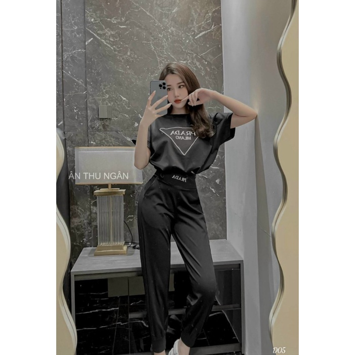 SÉT COTTON 100% SET ĐỒ KIỂU DÁNG THỂ THAO NĂNG ĐỘNG GIÚP PHÁI NỮ THOẢI MÃI HOẠT ĐỘNG THỂ HIỆN BẢN THÂN UP Thời Trang HHP