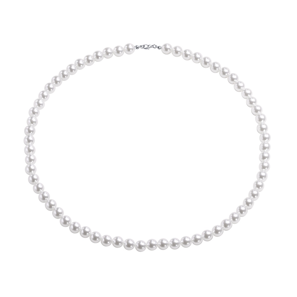 Vnox Vòng cổ Ngọc Trai Tròn Dành Cho Nam Và Nữ